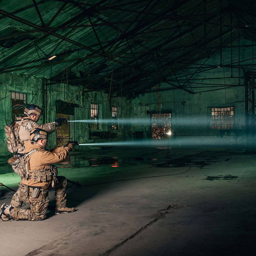 Olight - Latarka na broń Valkyrie Turbo PL - 800 lm - Picatinny - Czarna - PL Turbo Valkyrie