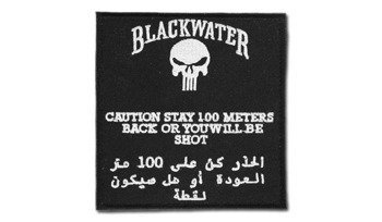 FOSTEX - Naszywka - Black Water 100 mtr - 442306-3224