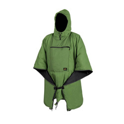 Helikon - Poncho ocieplane Swagman Roll - Windpack - Climashield - Grass Green - PO-SMR-NL-1G