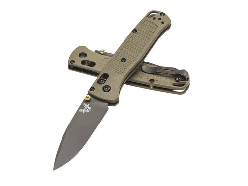 Benchmade - Nóż składany Bugout - AXIS® Lock - S30V - Plain - Ranger Green - 535GRY-1