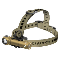 Armytek - Latarka czołowa Wizard C2 Pro Max - IP68 - 4000 lm - 21700 - Piaskowy - F06701CS
