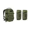 WISPORT - Plecak Sparrow 16 z dwiema kieszeniami bocznymi - 16 + 10 l - Olive Green