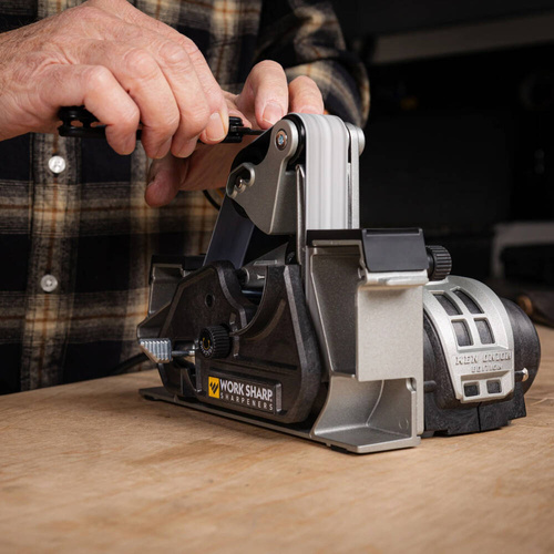 Work Sharp - Ostrzałka elektryczna Ken Onion Edition Elite Mk2 + przystawka szlifierska Mk2 - Czarna - WSKTS-KO2-ELT