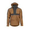 Helikon - Kurtka Anorak Woodsman - Earth Brown/Czarna - KU-WDN-DC-0A01B