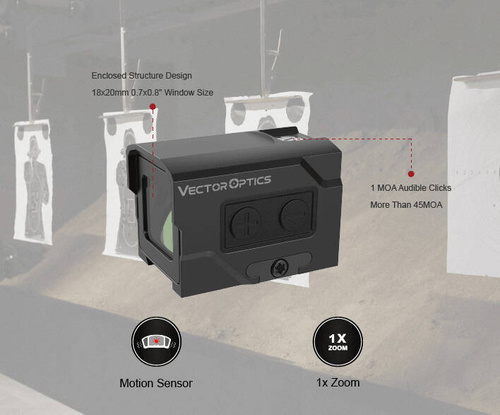 Vector Optics - Kolimator zamknięty Frenzy Plus 1x18x20 - SCRD-63