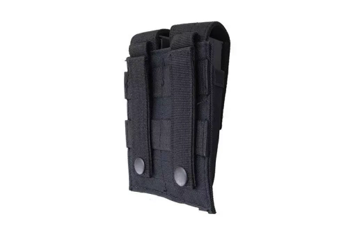 GFC Tactical - Podwójna ładownica pistoletowa - MOLLE - Nylonowa - Czarna - GFT-19-001406