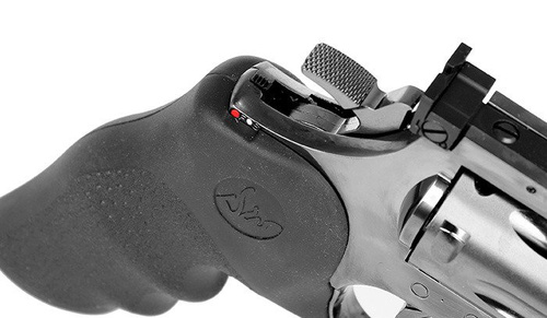 ASG - Replika rewolweru Dan Wesson 715 6'' Revolver - Steel Grey - 18191