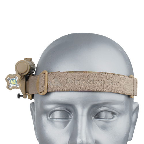 Princeton Tec - Latarka LED nahełmowa Charge X - 100 lm - RGB - IR - Olive Drab - C23-OD