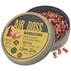 Apolo - Śrut do wiatrówki Air Boss Barracuda Copper - 5.50 mm - 250 szt - E30001.G2