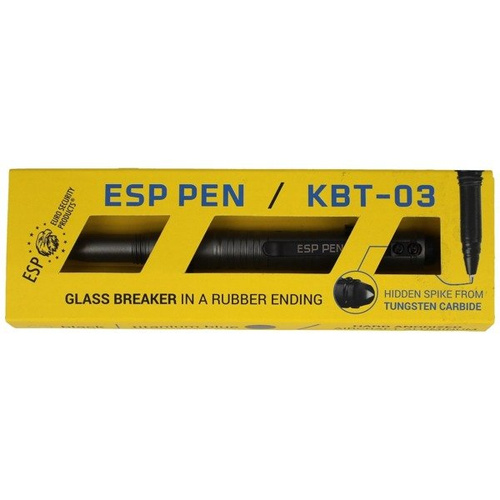 ESP - Długopis taktyczny ze zbijakiem do szyb - Titanium Blue - KBT-03-T