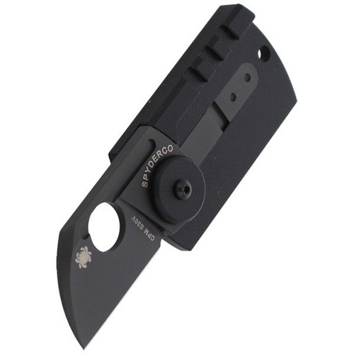 Spyderco - Nóż składany Dog Tag Folder CF/G-10 Laminate Black - C188CFBBKP