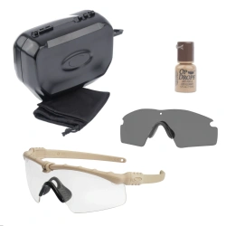 Oakley - Okulary ochronne SI Ballistic M Frame 3.0 - Normy balistyczne MIL PRF-31013/ANSI Z87.1 - Desert Tan - OO9146-4032
