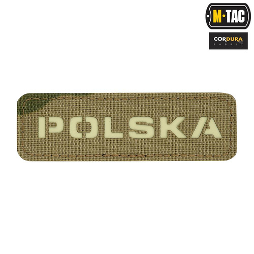 M-Tac - Naszywka Polska 25х80 - Laser Cut Fluorescencyjna - Multicam / Lum - 51004208