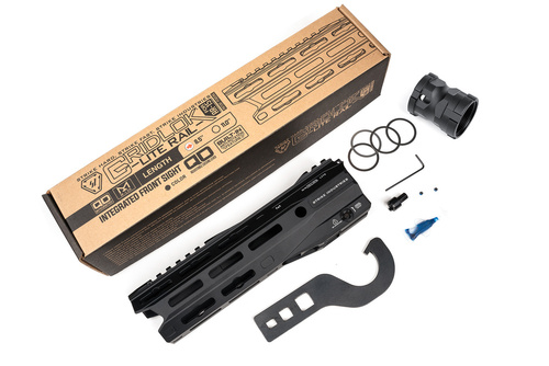 Strike Industries - Łoże aluminowe Gridlok LITE 8,5" - AR-15 - Czarne - SI-GRIDLOK-LITE-8.5-BK
