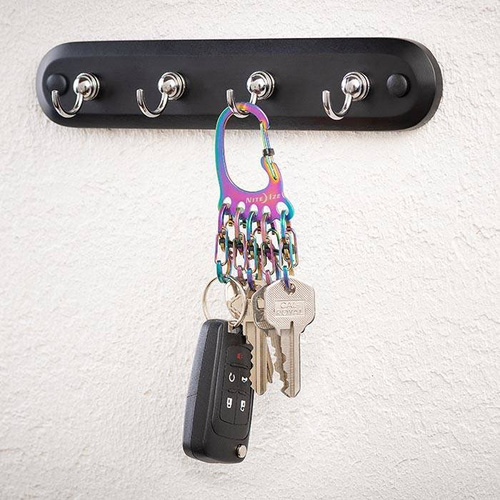 Nite Ize - Karabinek na klucze BigFoot Locker™ KeyRack™ - Spectrum - KLKBF-07-R3