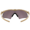 Oakley - Okulary balistyczne SI Ballistic M Frame 3.0 Strike - Desert Tan - Prizm Grey - OO9146-3432