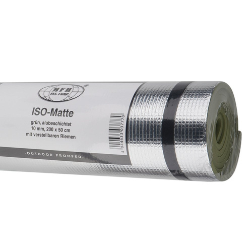 MFH - Karimata ISO-Matte zwijana z folią aluminiową - OD Green - 31342