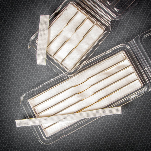 Real Avid - Zestaw przecieraków do broni Bore-Max Speed Jag Patches - 4'' L - 9 mm-.45 - 250 szt. - AVBMPATCH4L