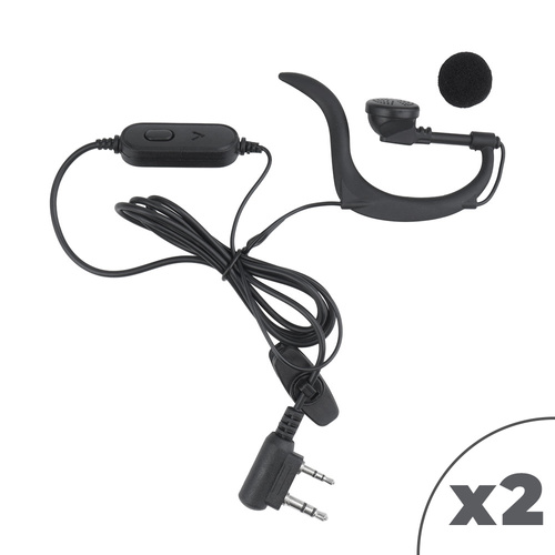 BaoFeng - Radiotelefony - 2 szt. - Zielone/Czarne - BF-25E