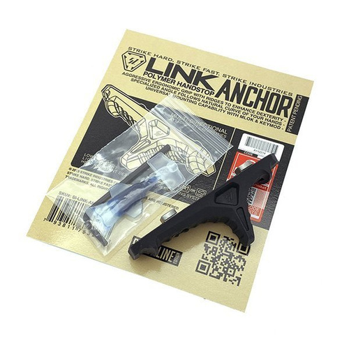 Strike Industries - Chwyt LINK KeyMod / M-LOK Polymer Anchor Hand Stop - Czarny - SI-LINK-ANCHOR
