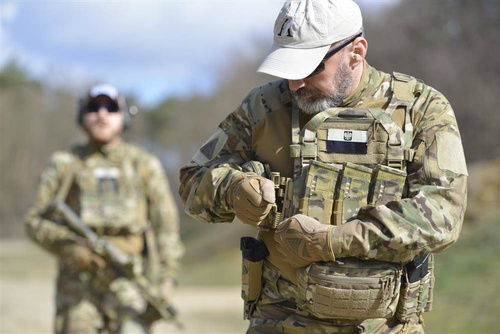 Direct Action - Pas boczny Spitfire MK II Rapid Access Cummerbund® - Czarny - PC-SPRC-CD5-BLK