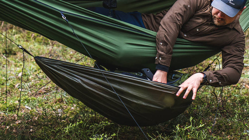 Lesovik - Hamak sprzętowy HUBA - Mayfly Green