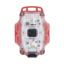 Armytek - Latarka kieszonkowa LED Crystal Pro 3D - Czerwona - F10101R