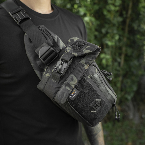 M-Tac - Etui na telefon Elite Hex - Large - Multicam Black / Czarny - 10160208