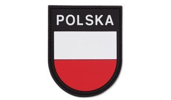 101 Inc. - Naszywka 3D - Polska tarcza - Kolor - 444130-7015