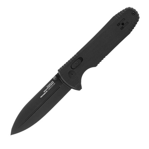 SOG - Nóż taktyczny składany Pentagon XR - Blackout - Czarny - 12-61-01-57