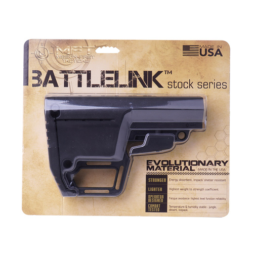 MFT - Kolba Battlelink Utility Stock - Mil Spec - Czarna - BUSMIL - BL