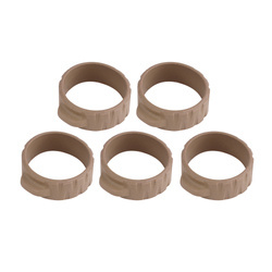 Strike Industries - Zestaw opasek elastycznych Bang Band Mini - 5 szt. - FDE - SI-BANGBAND-34MM-FDE