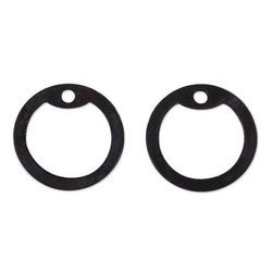 Mil-Tec - Gumki do nieśmiertelników Dog Tag Silencers - Czarne - 16315002