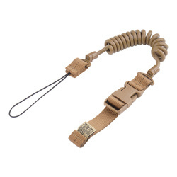 Cetacea Tactical - Smycz do broni Basic Belt Loop Pistol Lanyard - Coyote Brown - TA-PRL1B-COY