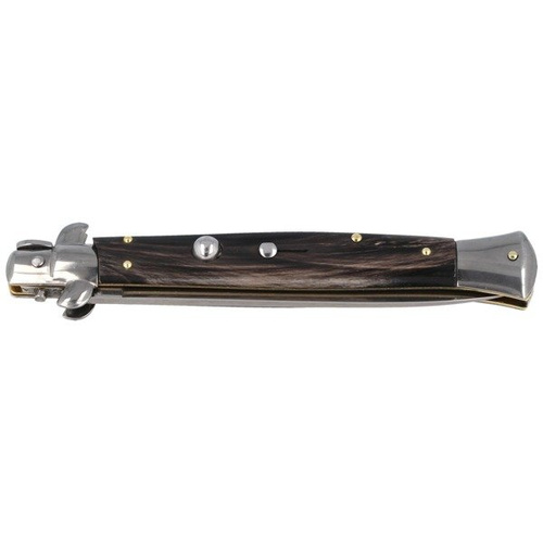 Frank Beltrame - Nóż sprężynowy Stiletto Horn 28 cm - FB 28/58