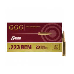 Amunicja GGG .223 Rem GPR13 - 69 gr / 4.47 g HPBT - 20 szt.