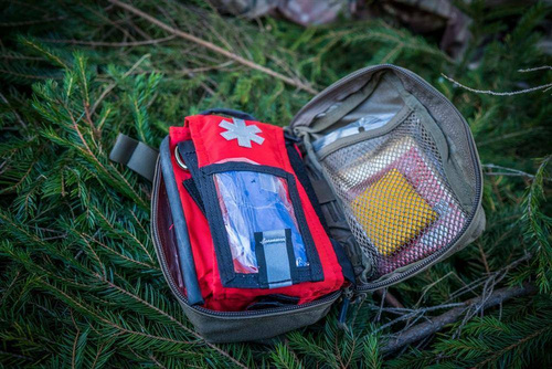 Helikon - Wkład medyczny Modular Individual Med Kit® - Cordura® - Woodland - MO-M02-CD-03