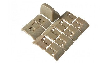 Strike Industries - Osłona szyny KeyMod Cover - Coyote Brown - SI-KM-Cover-CB