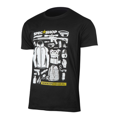 SpecShop.pl - Koszulka T-Shirt na 20-lecie - Czarny