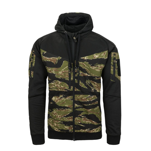 Helikon - Bluza z kapturem rozpinana Rogue Hoodie - Desert Night Camo - BL-RHF-PO-010LA
