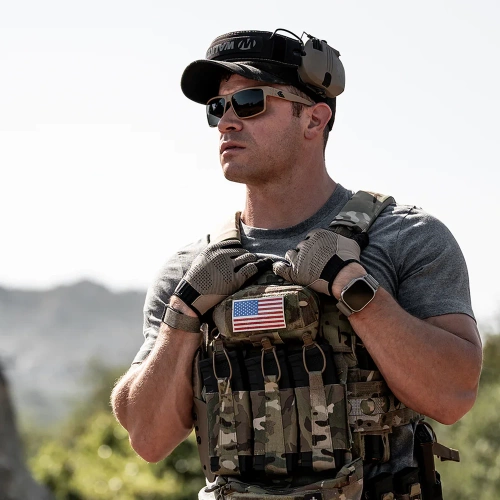 Gatorz - Okulary ochronne Rig - Smoke - Tan - GZ-14-301