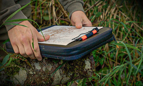 Rite in the Rain - Organizer Monsoon Command Desk - Oliwkowy/Czarny - 298