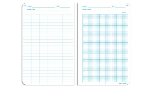 Rite in the Rain - Notatnik wodoodporny geologiczny - 4 3/8" x 7 1/4" - 540F - Żółty