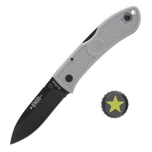 Ka-Bar 4062GY - Nóż składany Dozier Folding Hunter - Szary