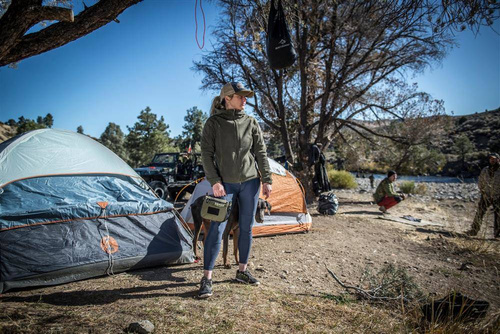 Helikon - Kosmetyczka Travel Toiletry Bag - Czarny / Pomarańczowy - MO-TTB-NL-2401A