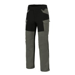 Helikon - Spodnie outdoorowe Hybrid Outback Pants® - DuraCanvas® - Taiga Green / Czarne - SP-HOP-DC-0901A
