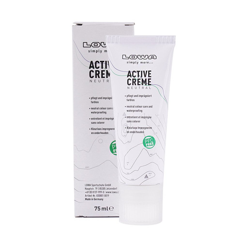 LOWA - Preparat impregnujący Active Creme do skóry - Bezbarwny - 75 ml - 31248
