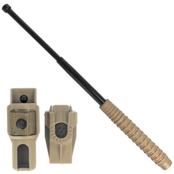 ESP - Hartowana pałka teleskopowa Friction Lock - 16" - Czarna/Khaki - ExB-16H-KH BH-54