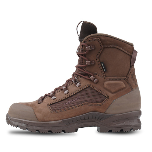 LOWA - Buty taktyczne Breacher GTX N MID Boots - Cordura - Gore-Tex - Vibram - Dark Brown - 210115 C30 0493