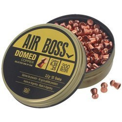 Apolo - Śrut do wiatrówki Air Boss Domed Copper - 6.35 mm - 200szt - E 30200